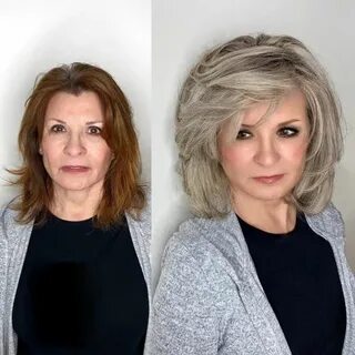 модное окрашивание волос 50