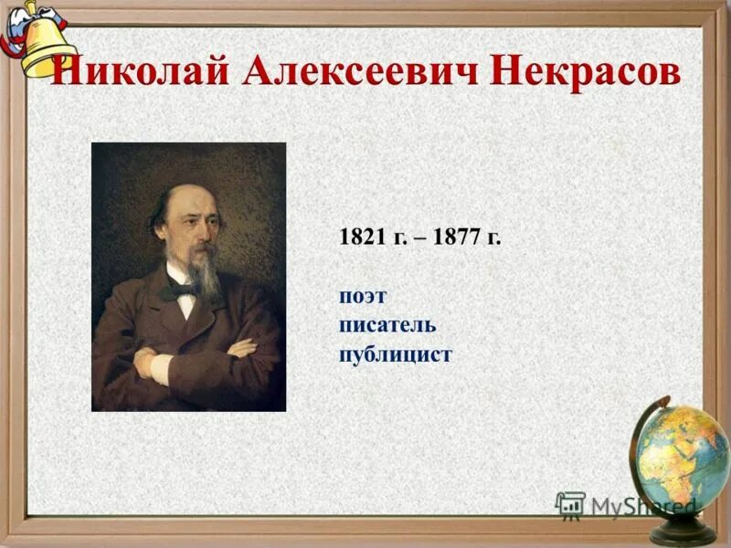 Повтори годы жизни. Н А Некрасов биография.