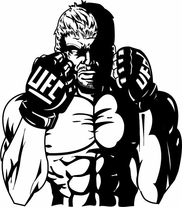 Рисунок бойца. Боец UFC вектор. Векторные бойцы. Рисунки бойцов.