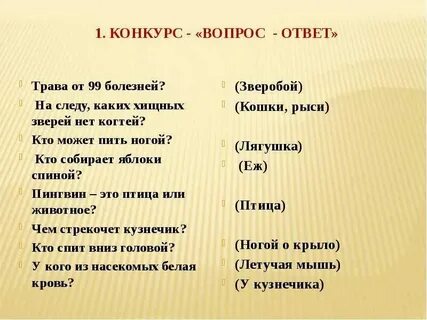 Страна вопросов конкурсы