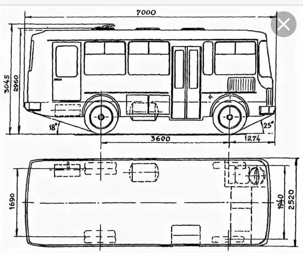 Паз 3205 размеры. Чертеж автобуса ПАЗ 3205. ПАЗ 3205 габариты салона. Габариты автобуса ПАЗ 3205. Ширина ПАЗ 3205.