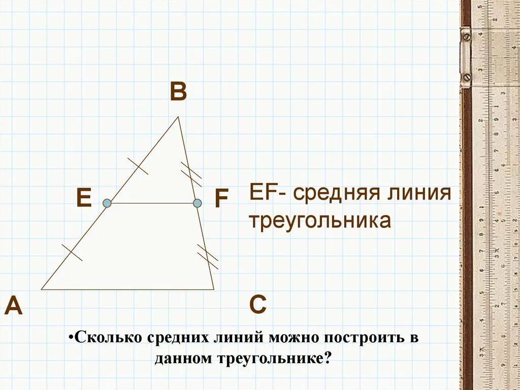 Сколько средних линий можно провести. Сколько средних линий в треугольнике. сколько средних линий можно провести в треугольнике. сколько средних линий в прямоугольном треугольнике. сколько средних линий может быть в.