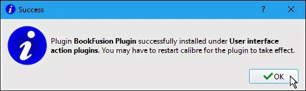 Dialog success. Dialog success