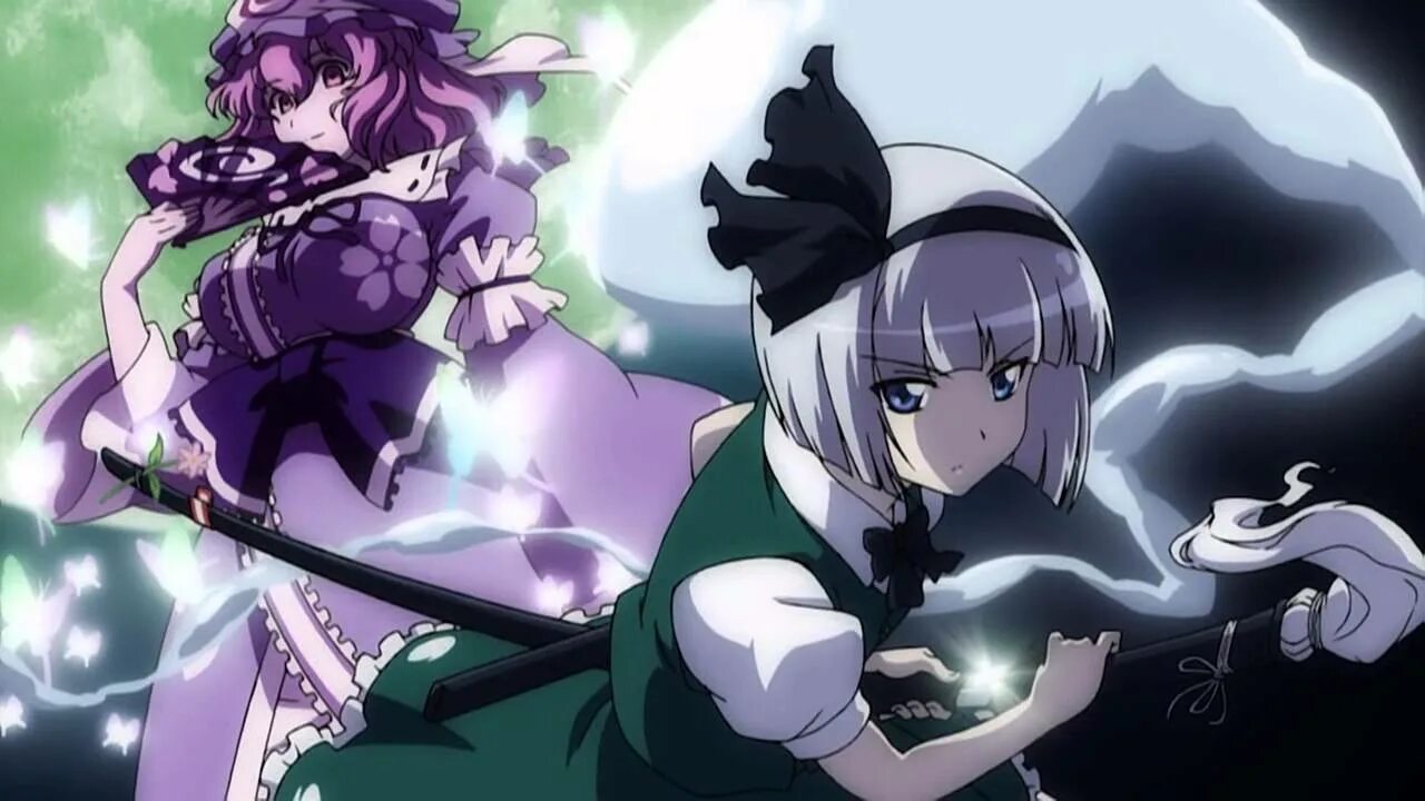 Touhou Phantasm. Touhou Mangekyou Memories of Phantasm. Touhou Memories of Phantasm аниме. Youmu konpaku Memories of Phantasm