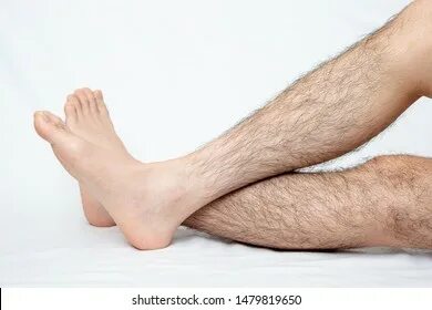 Hairy legs feet