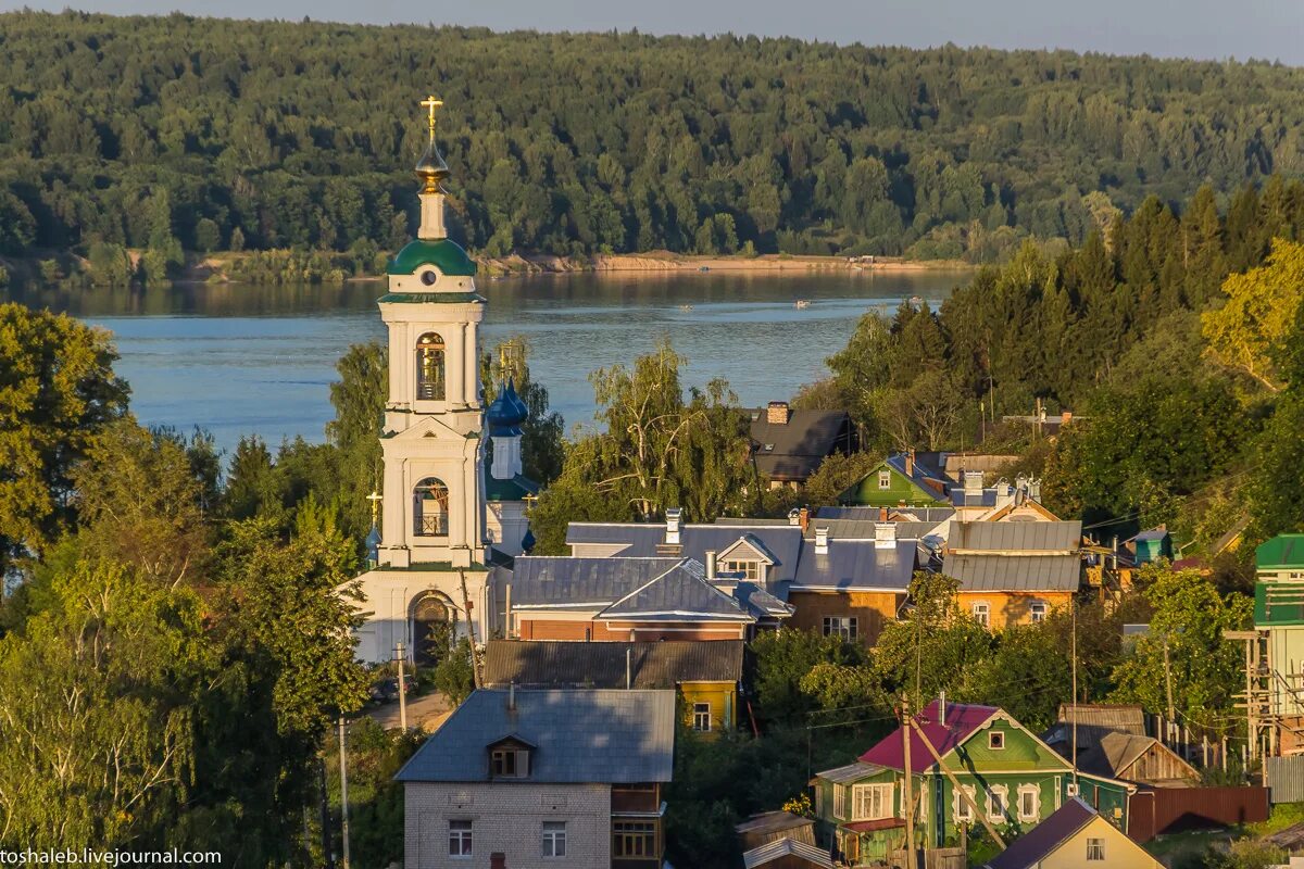 Интересное о городе плес