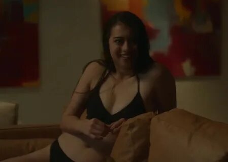 Amber Midthunder In A Bikini.