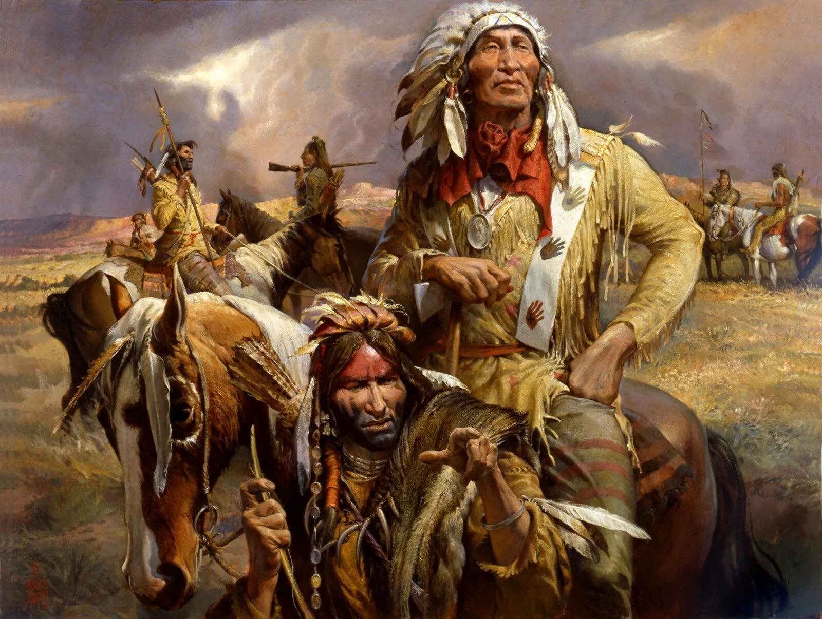 Native american lived