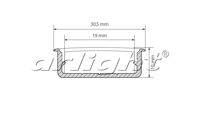 Алюминиевый профиль ARH-wide-f-h10-2000 ANOD. Профиль ARH-wide-h10-2000 ANOD (Arlight, алюминий). Профиль ARH-wide-f-h10-2000. ARH wide f h10 2000 ANOD.