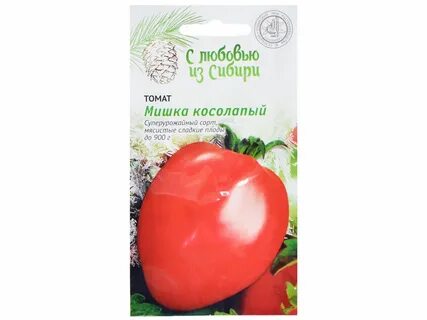 Томат мишка косолапый малиновый