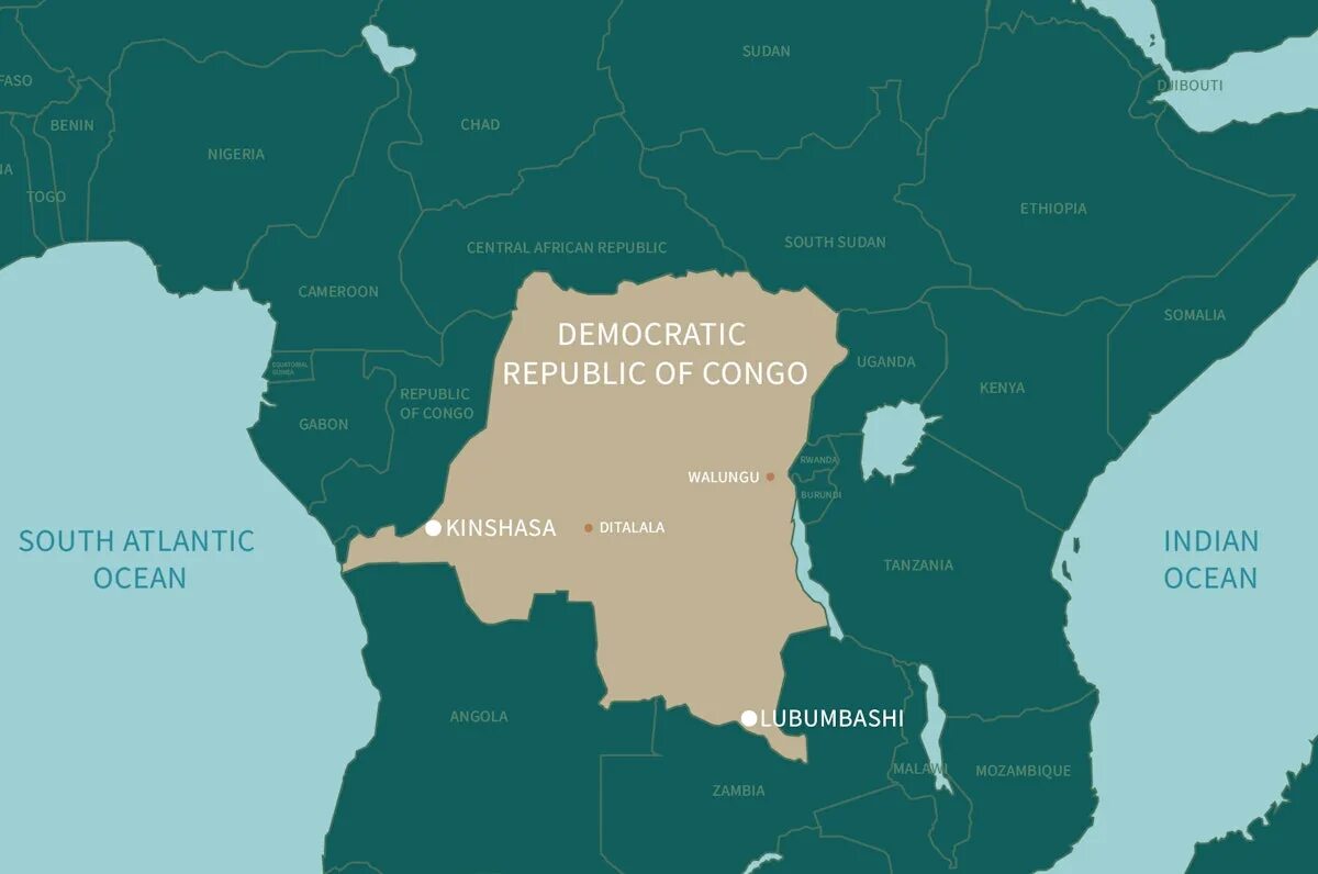 Конго расположена. Конго и демократическая республика конго на карте. бельгийское конго карта.