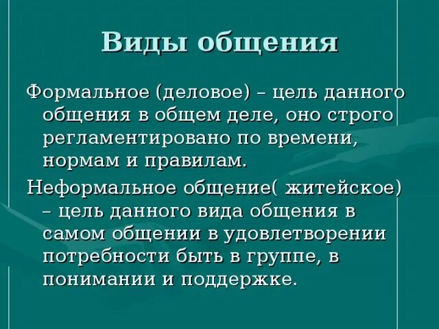 3 примера видов общения Общение: цели, функции, виды и уровни общения