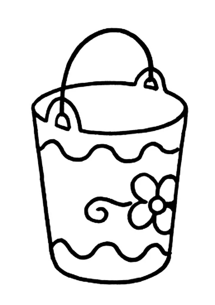 Ведро шаблон для вырезания Bat Linear Vector Illustration Element for Coloring. Bat Logo for Coloring