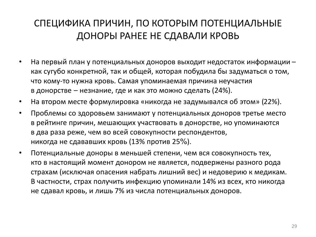 Причины отказа от сдачи крови. Потенциальные доноры крови. Социальная значимость донорства. Отказали в донорстве крови. Отказали в донорстве