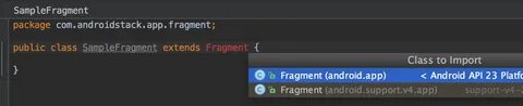 java - Why Android Studio doesn't Auto Import the correct package android.suppor
