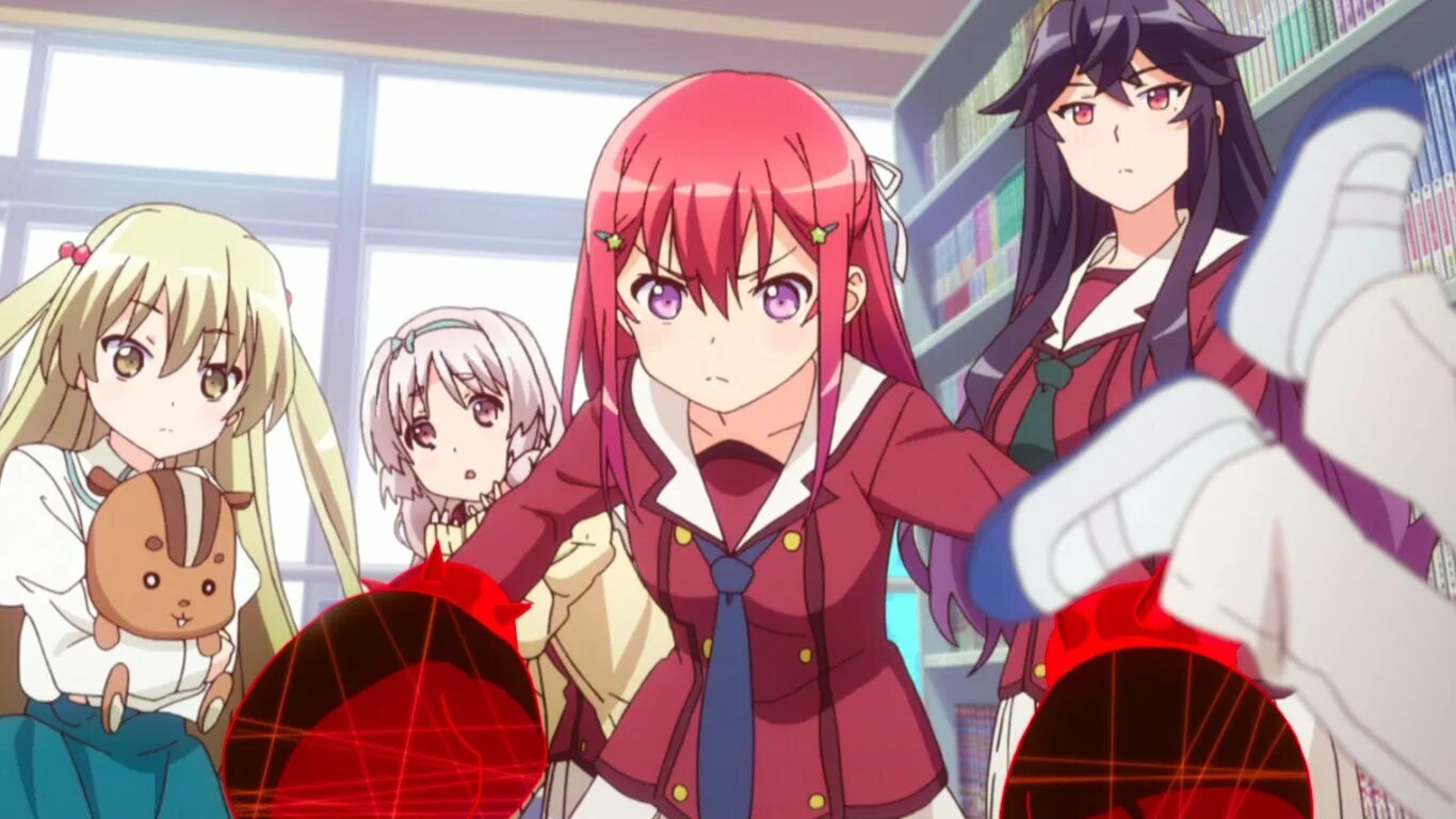 Супербои в повседневности аниме. Inou battle wa nichijoukei no. Supernatural battles became commonplace аниме. Аниме inou battle. Супер бои в повседневности.