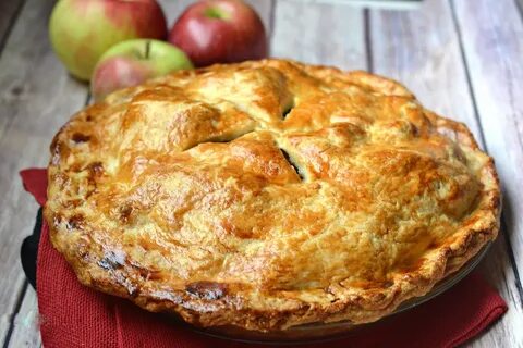 Пирог яблочный постный