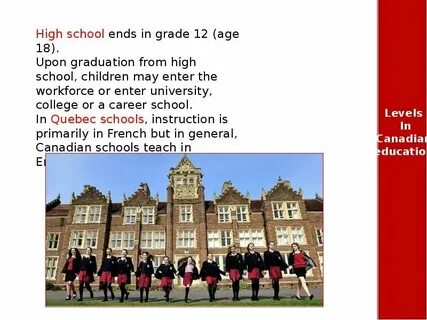 Many schools but