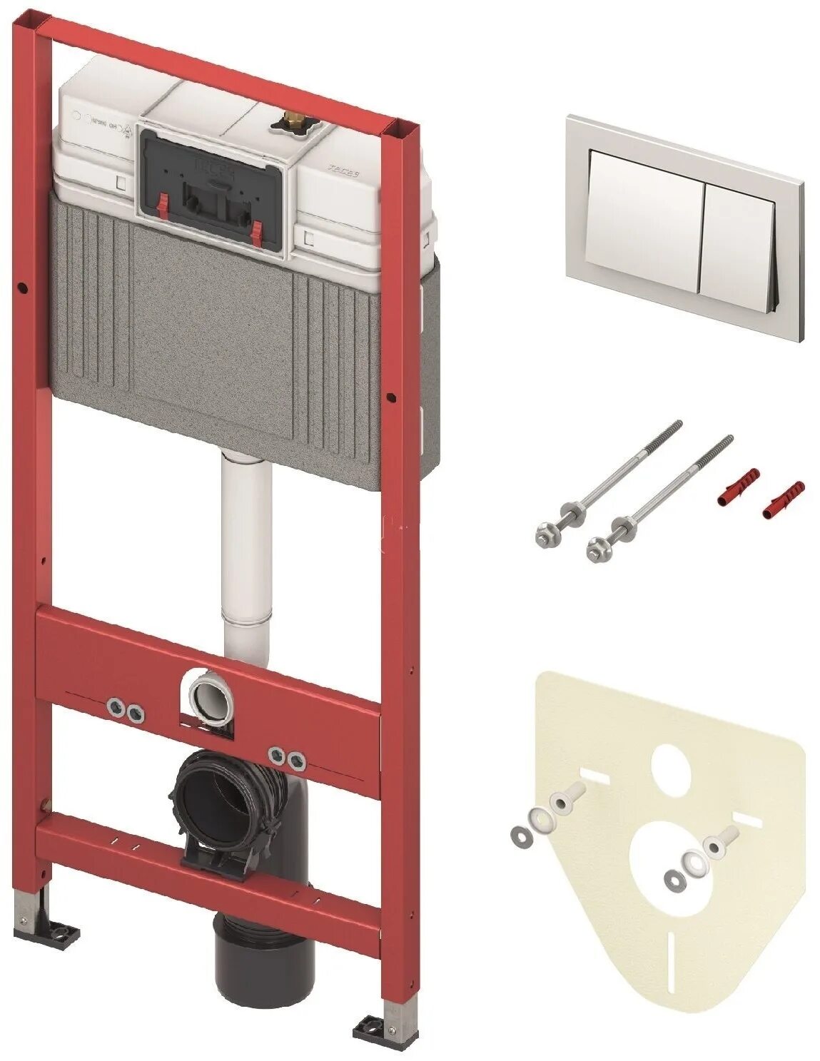Tece base комплект. Инсталляция tece base kit крепёж. 9400007 tece. 9400401 tece инсталляция. инсталляция для унитаза tece монтаж.