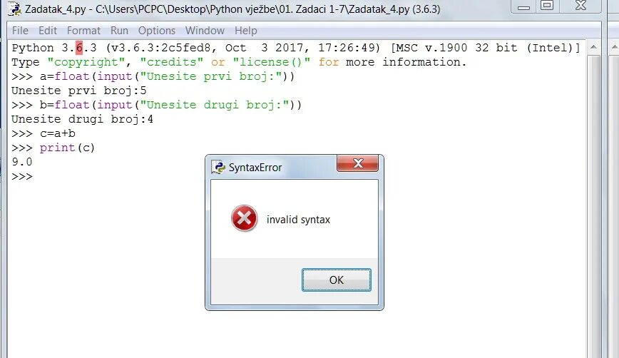 Синтаксическая ошибка в питоне. Invalid syntax в питоне. SYNTAXERROR питон. Исключение ошибка питон.
