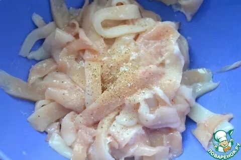 Печень кальмара едят