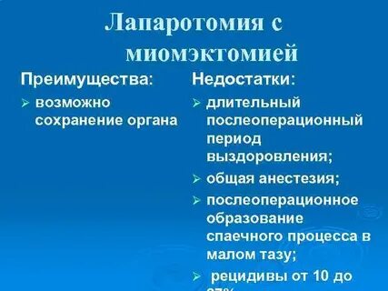 Лапаротомия сколько длится