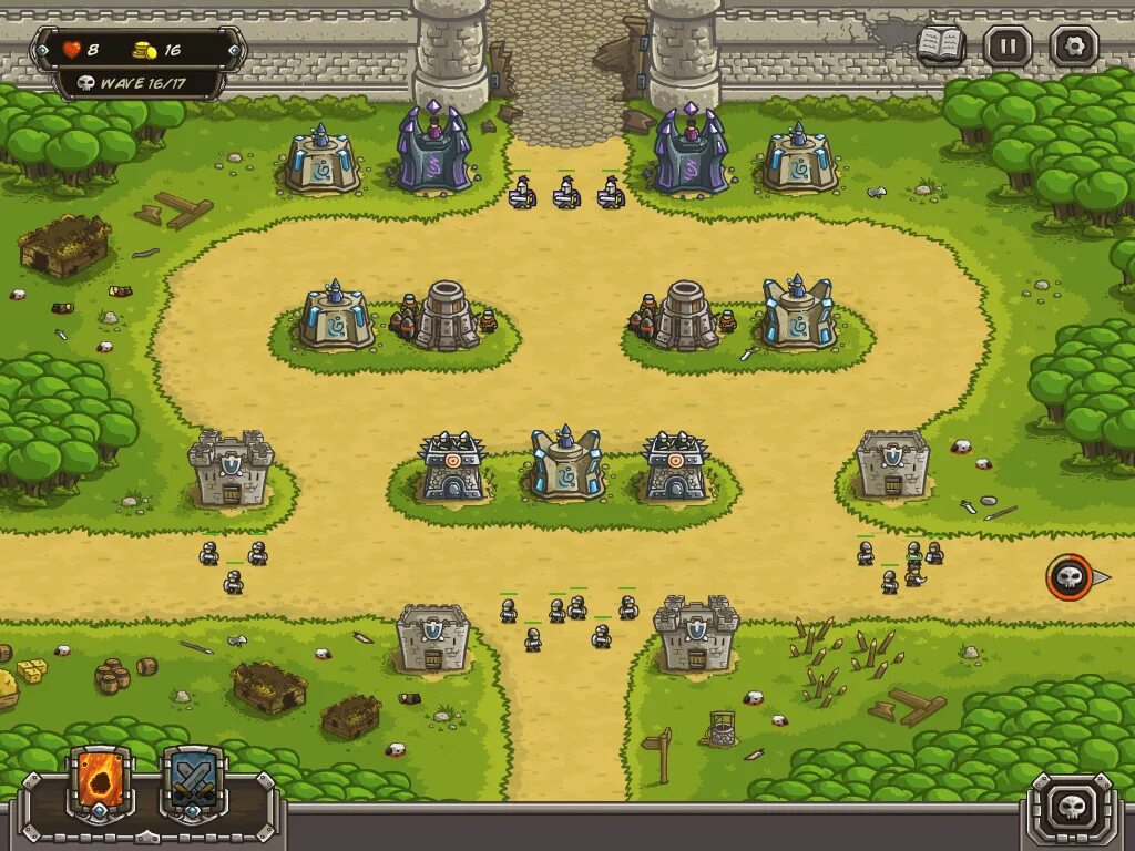 Kingdom rush 5 alliance. Kingdom Rush Долина ярости. Kingdom Rush башни. Кингдом Раш Альрик. Башенки Kingdom Rush.