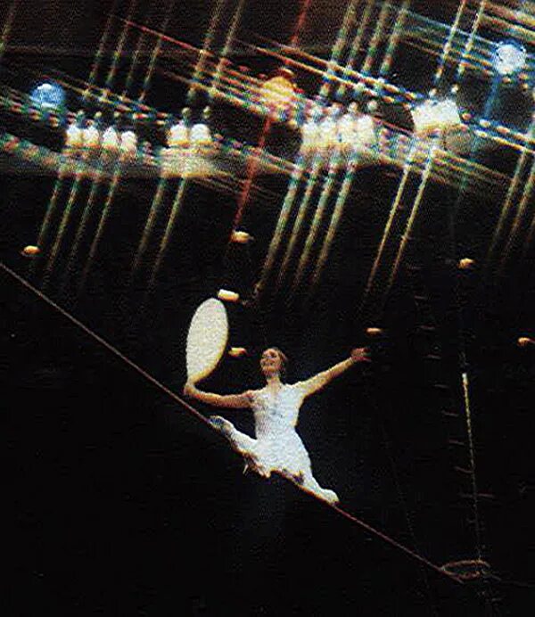 жонглирование на канате 14.