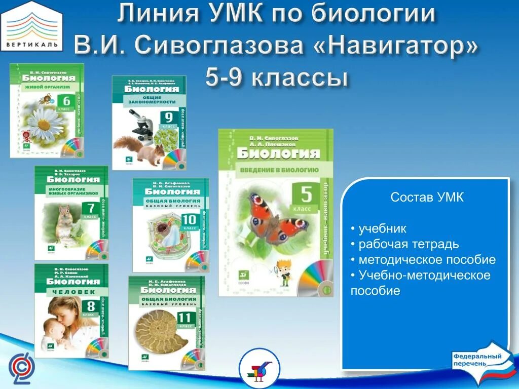 Сивоглазов сарычева биология 8 класс. УМК по биологии 5 класс Сивоглазов Плешаков Просвещение. Линии учебников по биологии. УМК линии биологии. Учебники по биологии линия Сивоглазов.