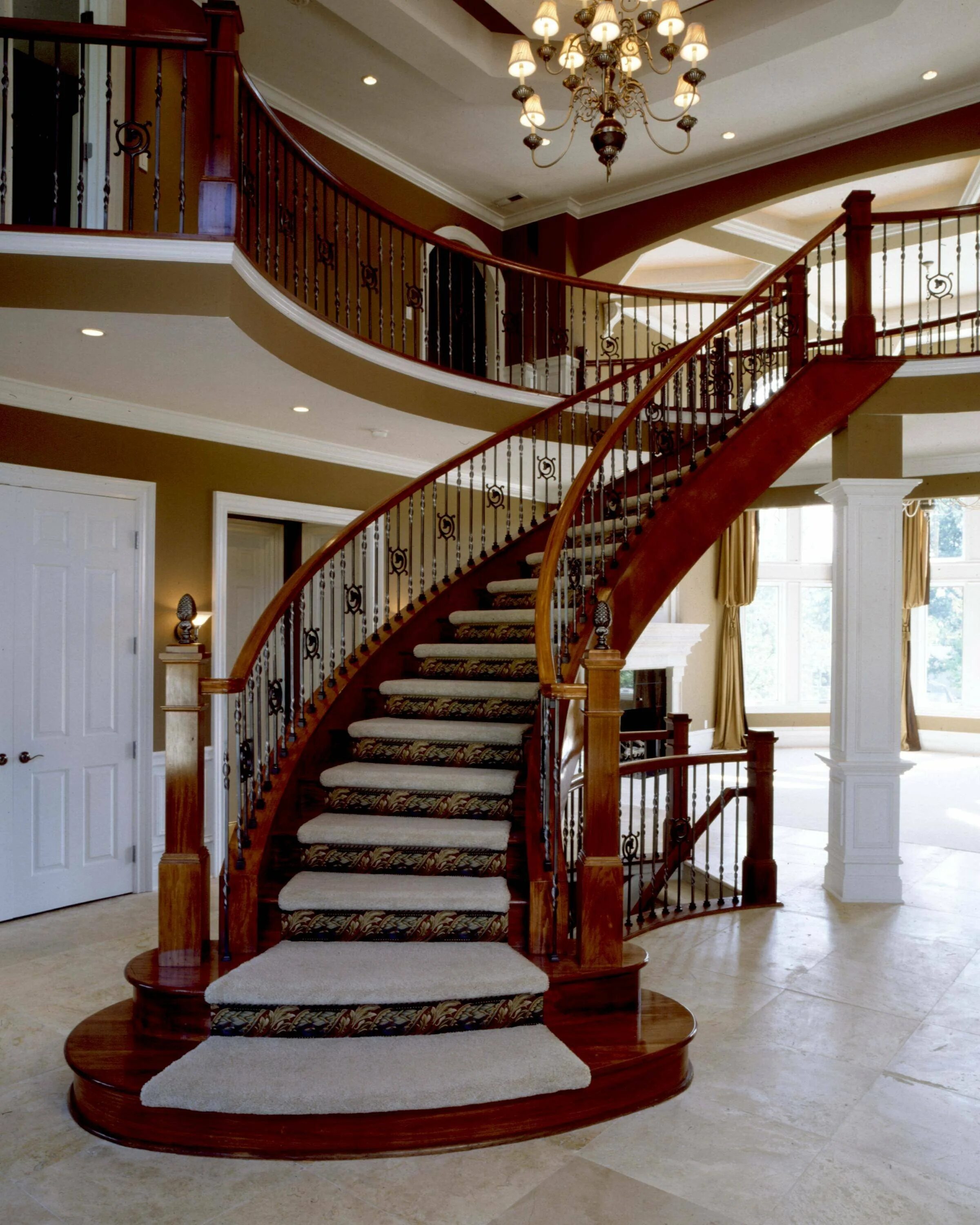Красивый второй этаж. Особняк Дрим тим Хаус. Красивые лестницы. Лестница в частном доме. Шикарные деревянные лестницы.