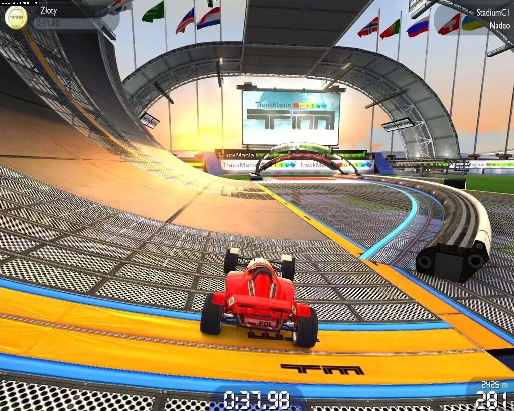 Гоночная машина с препятствиями. Трекмания United Forever. Trackmania трек. Трекмания 3. Trackmania 2000.