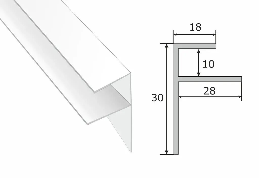 Купить f профиль. Профиль стартовый l для ПВХ панелей 5мм Stella (100). F-профиль крона пласт 10мм 3м. ПВХ F профиль для панелей 5мм. Профиль f-образный для ПВХ панелей 10мм (50).