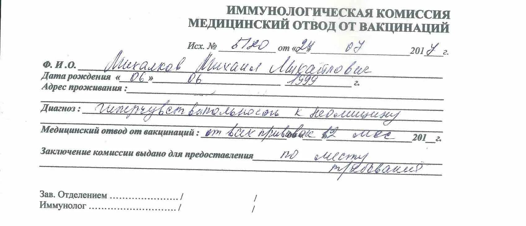 Двг диагноз