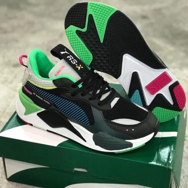 Puma RSX Black. Пума RS-X зеленые. Puma RS X черные. Пума RS-X мужские.