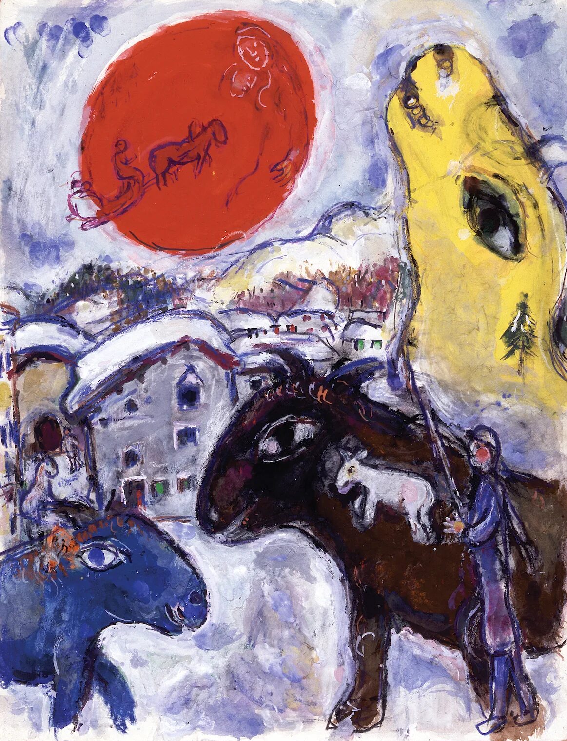 Последняя картина Шагала.