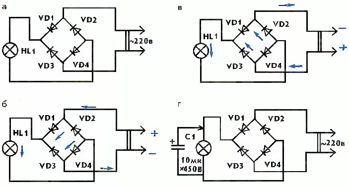 Vd1 диод. Выпрямитель диодный схема 220в. Диодный мост схема подключения 220в. Диодный мост схема для 220 вольт. Схема выпрямителя на основе диодного моста.