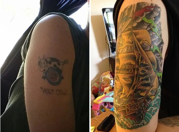 Of these 51 tattoo fails, which ones were covered up the best?