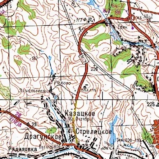 Село стрелецкое белгородская область на карте