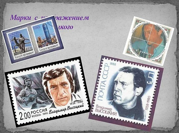 1940г. Владимир Маяковский, Памяти поэта, Почтовые марки СССР