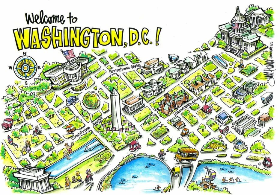Animated map. Карта Вашингтона с достопримечательностями. Dostoprimechatelnosti Washingtona na karte. Окрестности Вашингтона карта. Вашингтон на карте на английском.
