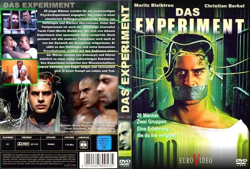 The experiment. Эксперимент фильм германия 2001. эксперимент фильм 2001. das experiment / эксперимент (2001) постер.