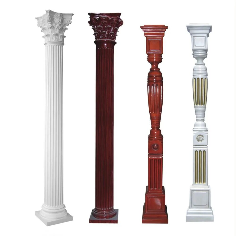 Купить колонны пластиковые. Пластиковые колонны декоративные. Декоративные столбы. Цветные колонны. Столб колонна.