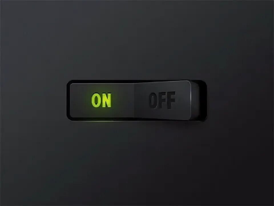 Нажми кнопку отключения