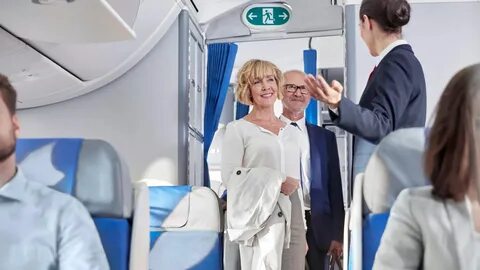 The first passengers to begin