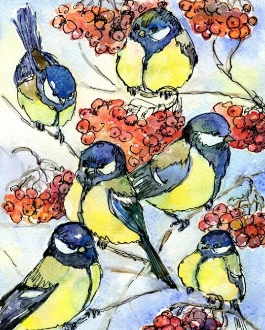 Праздник птиц изо 1. День рисования птиц. Синица рисунок. Детские рисунки птиц. Рисунок ко Дню птиц.