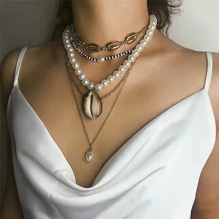 Жемчужное ожерелье с подвеской