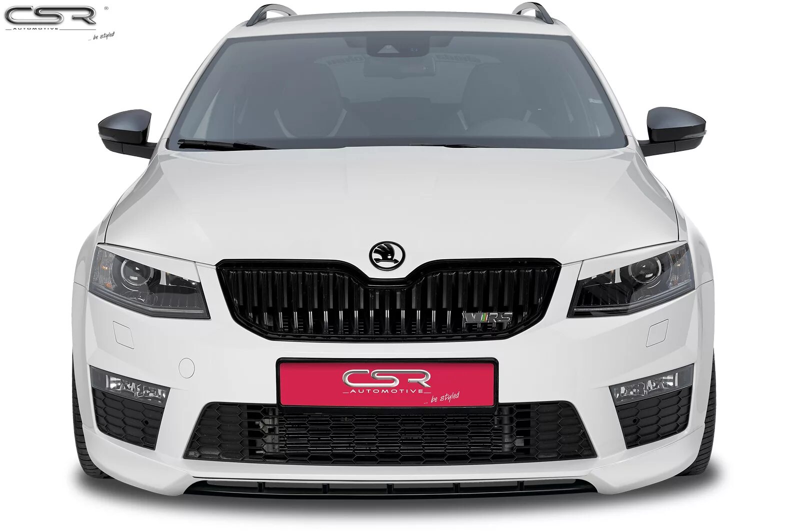 Бампер Skoda Octavia a7 RS. Передний бампер skoda octavia rs