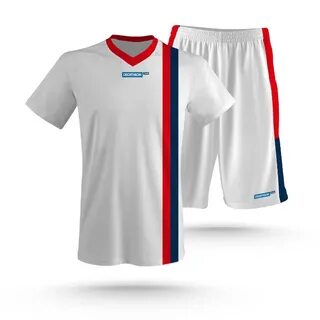 Форма спортивная белая футболка
