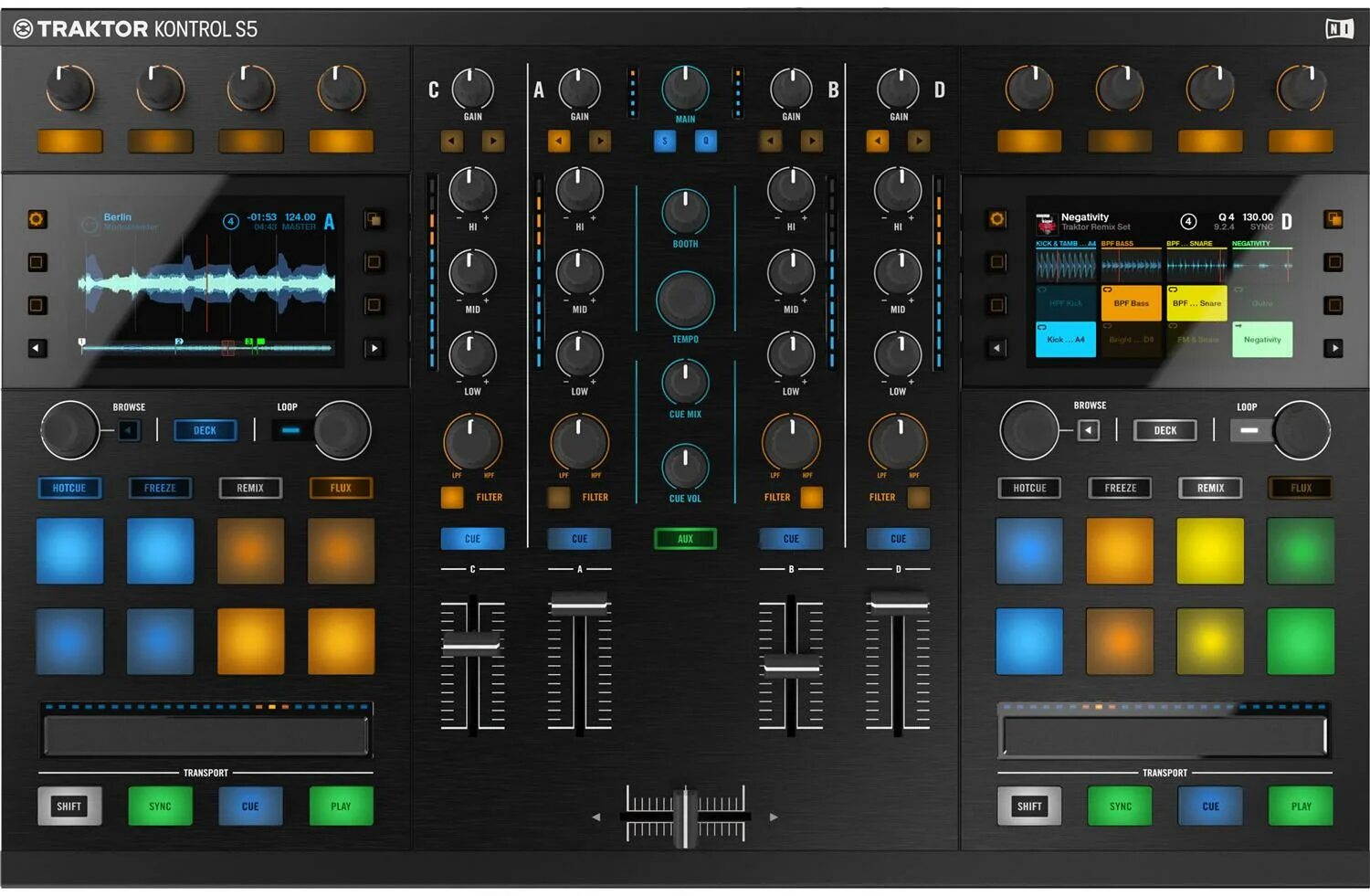 Контроллер native instruments. Traktor s5. native instruments traktor kontrol. kontrol s5. traktor dj controller.