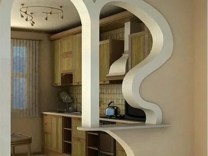 Арки кухня гипсокартон